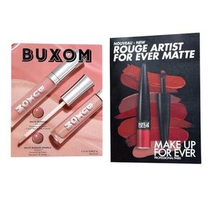 3/$20 Sephora Makeup Samples - Buxom, Makeup Forever